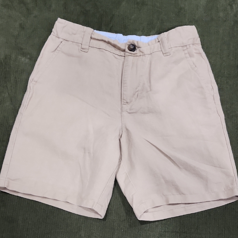 Janie and Jack Boy’s  Beige  Shorts